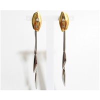 Orecchini Yukey Donna in Acciaio Diamante 0.08 Ct KERD835 - KERD835